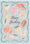 Shells Birthday Greeting Card