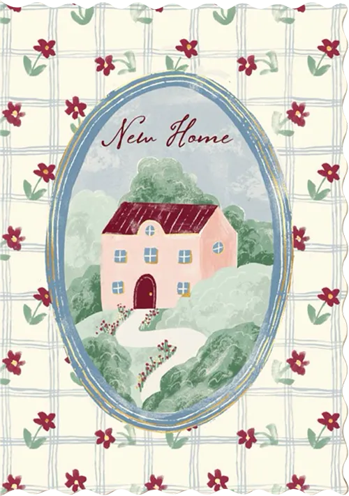 House New House Greeting Card