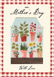 House Plants Mothers Day Greeting Card