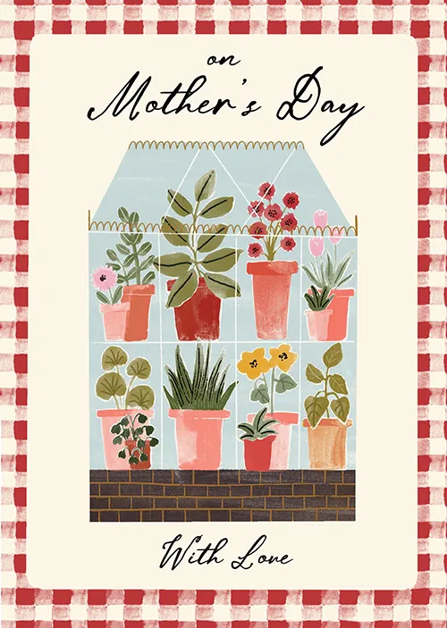 House Plants Mother's Day Greeting Card