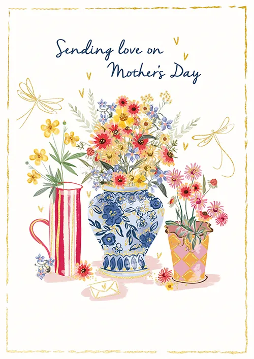 Sending Love Mother's Day Greeting Card