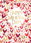 Me And You Day Anniversary Greeting Card