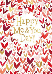 Me And You Day Anniversary Greeting Card