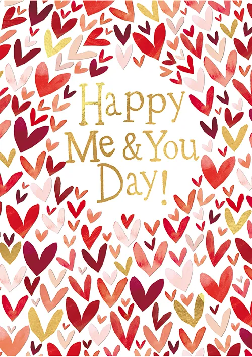Me And You Day Anniversary Greeting Card
