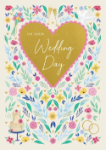 Heart Wedding Greeting Card