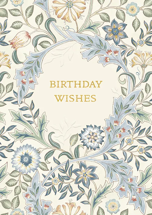 Wishes Birthday Greeting Card