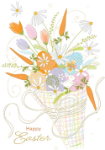 Bouquet Easter Greeting Card