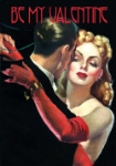 Hollywood Pair Valentine's Day Greeting Card