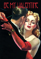 Hollywood Pair Valentines Day Greeting Card