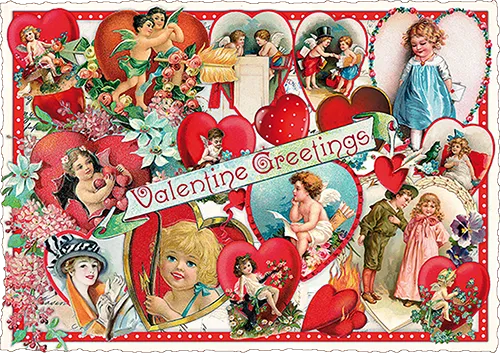 Valentines Day Postcard