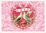 Doves Love Postcard