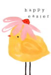 Chick Easter Greeting Card