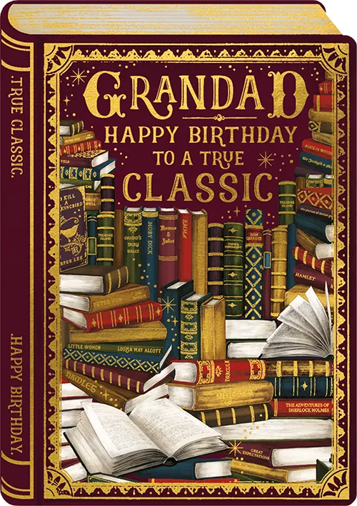 Storybook Grandad Birthday Greeting Card