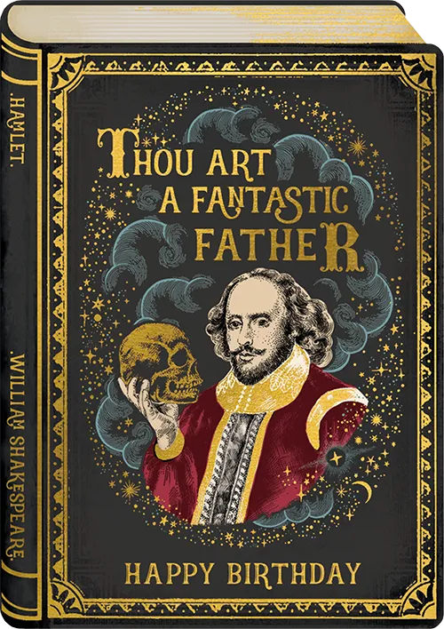 Storybook Father Birthday Greeting Card