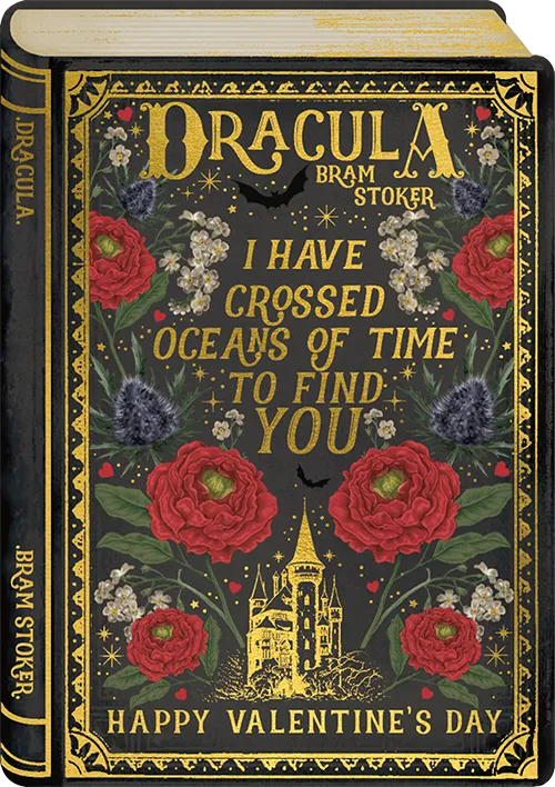 Dracula Valentine's Day Greeting Card