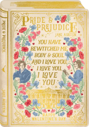 Pride & Prejudice Valentines Day Greeting Card