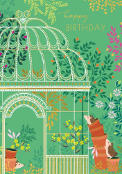 Garden Birthday Greeting Card