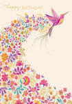 Hummingbird Birthday Greeting Card