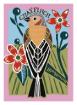 Graffinch Blank Greeting Card