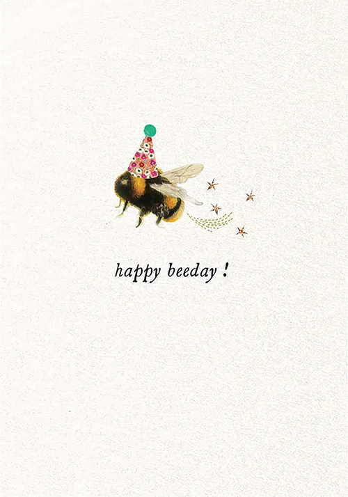 Bee-Day Birthday Greeting Card