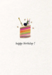 Slice Cake Birthday Greeting Card