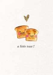 Little Toast Congratulations Greeting Card
