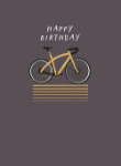 Bike Birthday Greeting Card