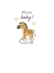Baby New Baby Greeting Card