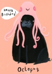 Octopug Birthday Card