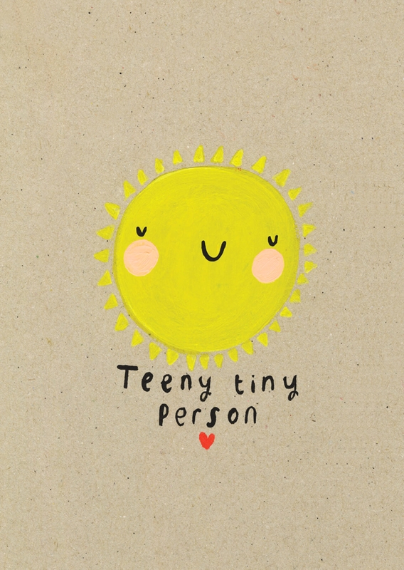 Teeny Tiny New Baby Card