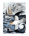 Island Gannets Blank Card