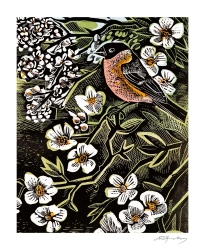 Blossomise Blank Card