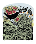 Bird & Artichoke Blank Card