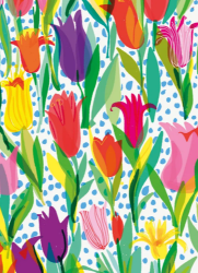 Tulip Time Blank Card