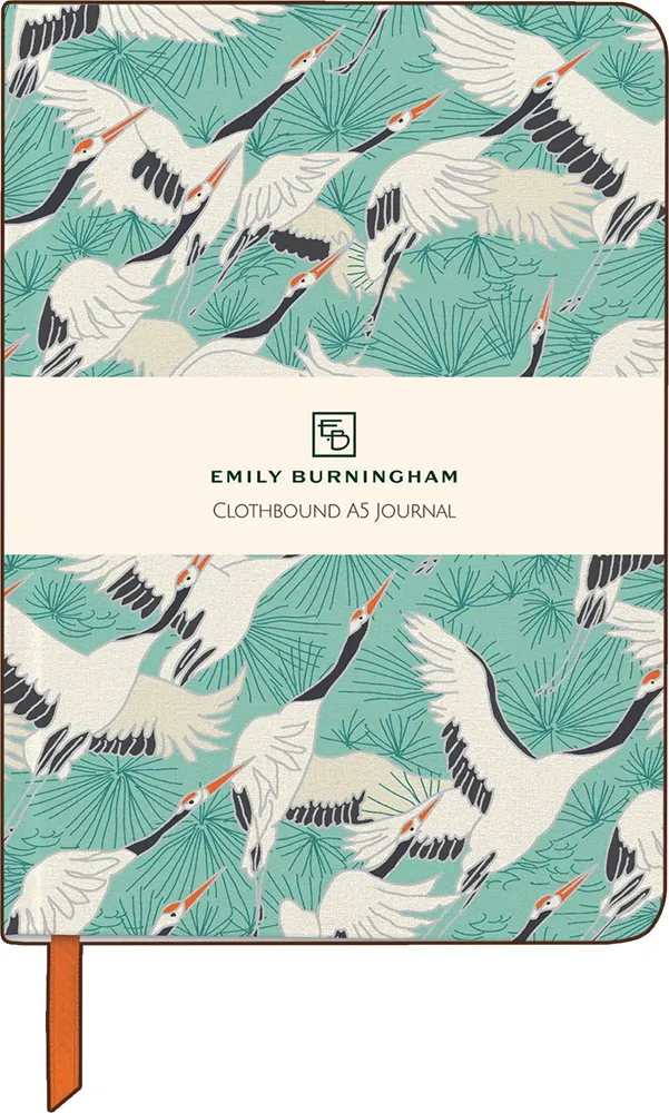 Cranes Cloth Journal