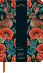 Red Poppy Cloth Journal