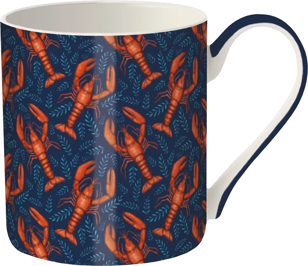 Lobsters China Mug