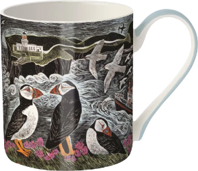 Puffins China Mug