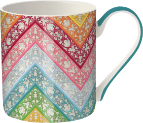 Chevrons China Mug