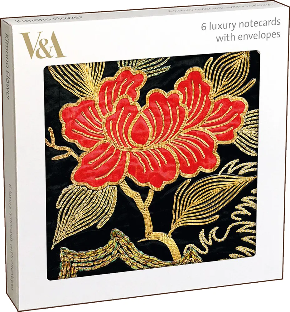 Kimono Flower 6-Pack Notecards