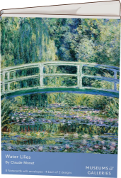 Monet Water Lilies Note Card Wallet