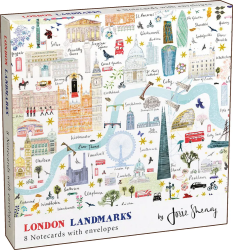 London Maps Note Card Wallet