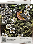 Blossom Berries Note Card Wallet
