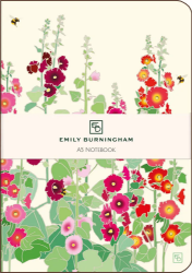 Hollyhocks A5 Journal