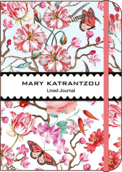 Red Floral Journal