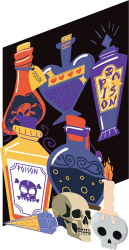 Potion Halloween Card