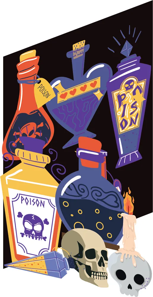 Potion Halloween Card