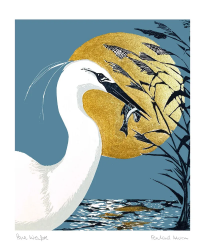Fenland Moon Blank Card