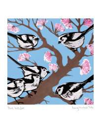 Long Tailed Blank Card
