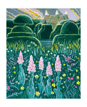 Topiary Garden Blank Card